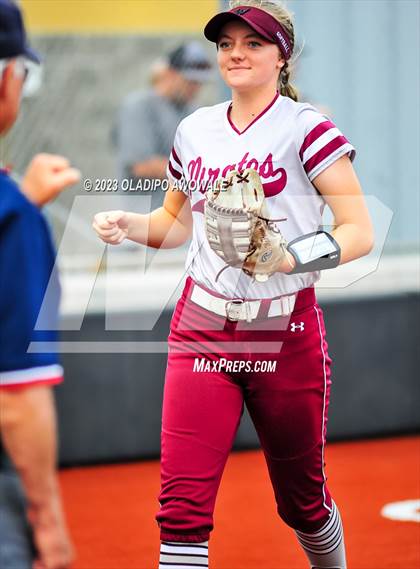 Thumbnail 1 in Wylie vs. Mansfield Legacy (UIL6A Softball Regions 2 Area) photogallery.