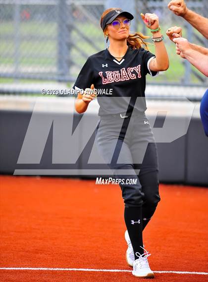 Thumbnail 3 in Wylie vs. Mansfield Legacy (UIL6A Softball Regions 2 Area) photogallery.