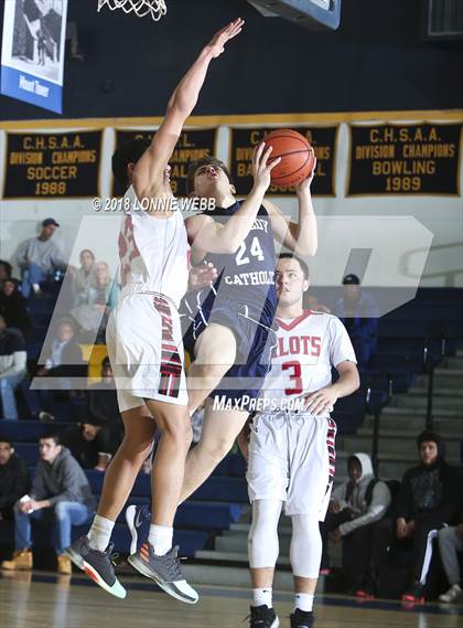 Thumbnail 1 in Cardinal Spellman vs Kennedy Catholic (CHSAA Class A First Round) photogallery.