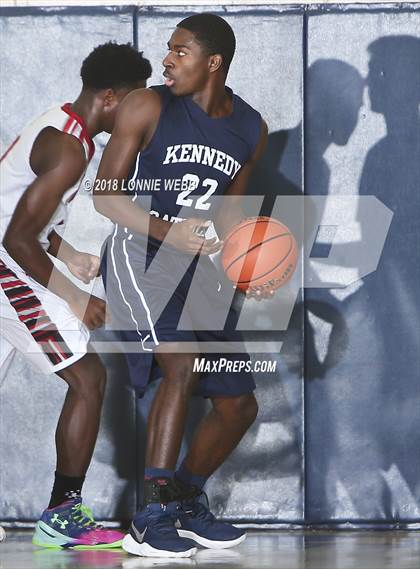 Thumbnail 2 in Cardinal Spellman vs Kennedy Catholic (CHSAA Class A First Round) photogallery.
