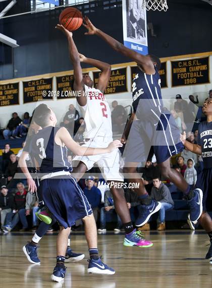 Thumbnail 3 in Cardinal Spellman vs Kennedy Catholic (CHSAA Class A First Round) photogallery.