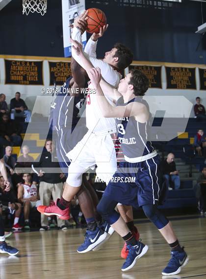 Thumbnail 2 in Cardinal Spellman vs Kennedy Catholic (CHSAA Class A First Round) photogallery.