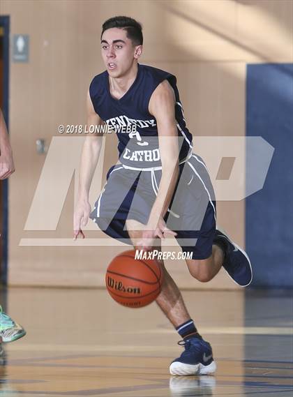 Thumbnail 1 in Cardinal Spellman vs Kennedy Catholic (CHSAA Class A First Round) photogallery.