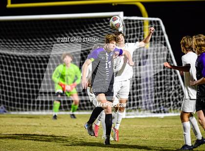 Thumbnail 3 in Charlotte Catholic @ Porter Ridge (NCHSAA 4A Round 1 Playoff) photogallery.