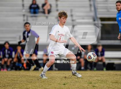 Thumbnail 1 in Charlotte Catholic @ Porter Ridge (NCHSAA 4A Round 1 Playoff) photogallery.