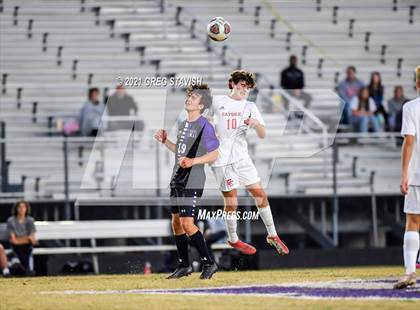 Thumbnail 1 in Charlotte Catholic @ Porter Ridge (NCHSAA 4A Round 1 Playoff) photogallery.