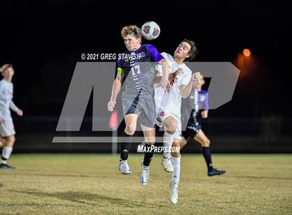 Thumbnail 1 in Charlotte Catholic @ Porter Ridge (NCHSAA 4A Round 1 Playoff) photogallery.