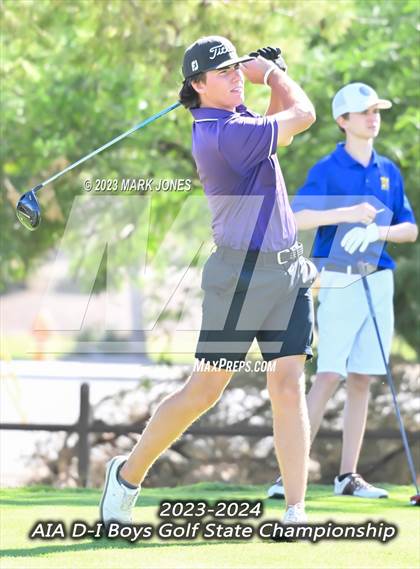 Thumbnail 2 in 2023-24 AIA D-I Boys State Golf Championship photogallery.