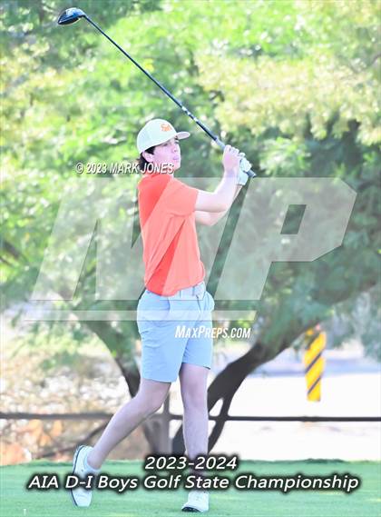 Thumbnail 2 in 2023-24 AIA D-I Boys State Golf Championship photogallery.