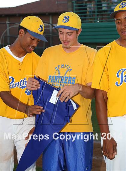 Thumbnail 2 in Benicia vs. Christian Brothers (CIF SJS D-2 Finals) photogallery.