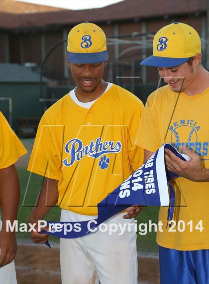 Thumbnail 3 in Benicia vs. Christian Brothers (CIF SJS D-2 Finals) photogallery.