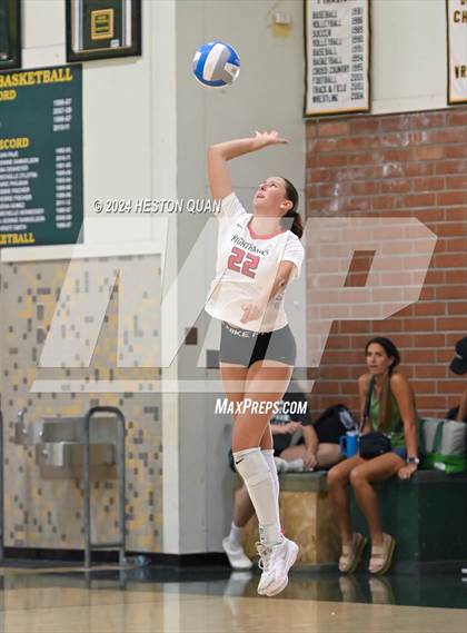 Thumbnail 3 in Cathedral Catholic vs. Murrieta Valley (Dave Mohs Tournament) photogallery.