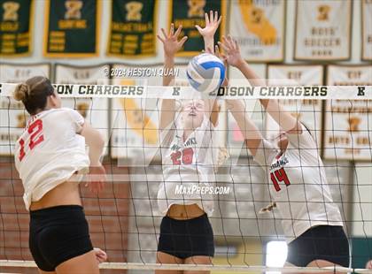 Thumbnail 1 in Cathedral Catholic vs. Murrieta Valley (Dave Mohs Tournament) photogallery.