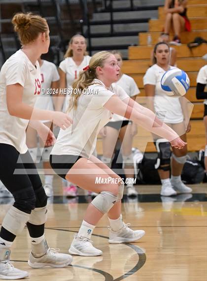 Thumbnail 2 in Cathedral Catholic vs. Murrieta Valley (Dave Mohs Tournament) photogallery.