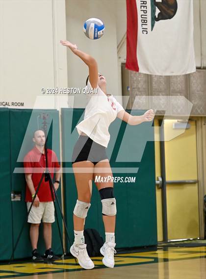 Thumbnail 2 in Cathedral Catholic vs. Murrieta Valley (Dave Mohs Tournament) photogallery.