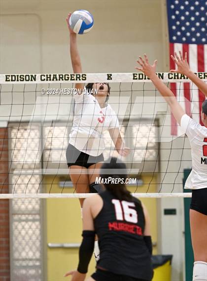 Thumbnail 1 in Cathedral Catholic vs. Murrieta Valley (Dave Mohs Tournament) photogallery.