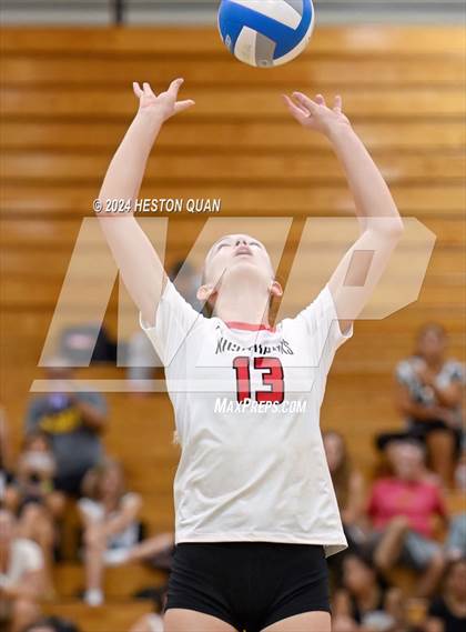 Thumbnail 3 in Cathedral Catholic vs. Murrieta Valley (Dave Mohs Tournament) photogallery.