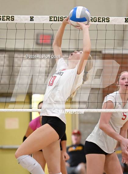 Thumbnail 3 in Cathedral Catholic vs. Murrieta Valley (Dave Mohs Tournament) photogallery.