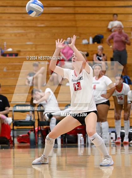 Thumbnail 2 in Cathedral Catholic vs. Murrieta Valley (Dave Mohs Tournament) photogallery.