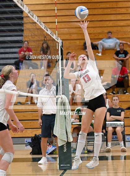 Thumbnail 2 in Cathedral Catholic vs. Murrieta Valley (Dave Mohs Tournament) photogallery.