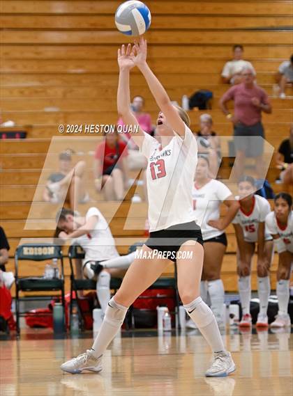 Thumbnail 3 in Cathedral Catholic vs. Murrieta Valley (Dave Mohs Tournament) photogallery.