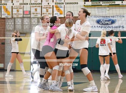 Thumbnail 2 in Cathedral Catholic vs. Murrieta Valley (Dave Mohs Tournament) photogallery.