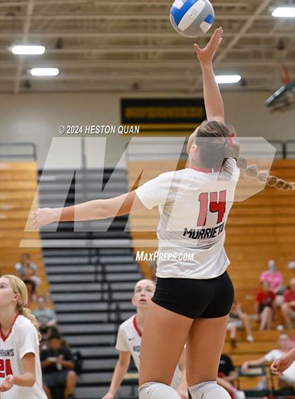 Thumbnail 2 in Cathedral Catholic vs. Murrieta Valley (Dave Mohs Tournament) photogallery.
