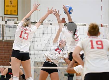 Thumbnail 1 in Cathedral Catholic vs. Murrieta Valley (Dave Mohs Tournament) photogallery.