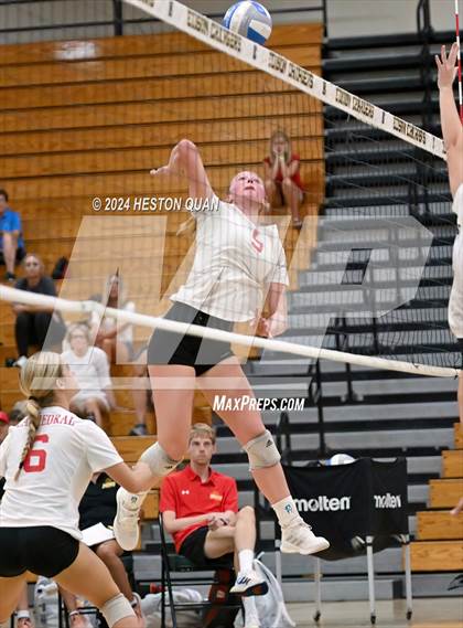 Thumbnail 1 in Cathedral Catholic vs. Murrieta Valley (Dave Mohs Tournament) photogallery.