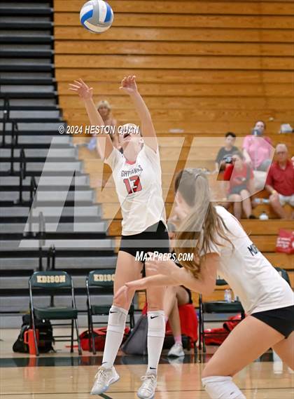 Thumbnail 2 in Cathedral Catholic vs. Murrieta Valley (Dave Mohs Tournament) photogallery.