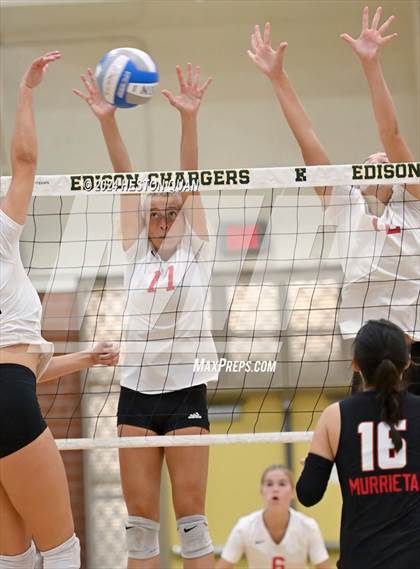 Thumbnail 1 in Cathedral Catholic vs. Murrieta Valley (Dave Mohs Tournament) photogallery.