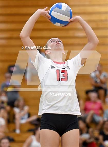 Thumbnail 2 in Cathedral Catholic vs. Murrieta Valley (Dave Mohs Tournament) photogallery.