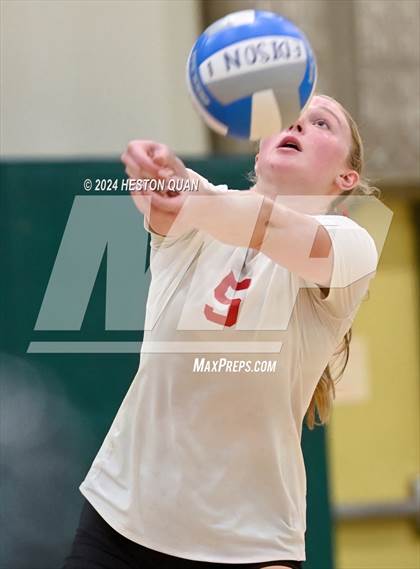 Thumbnail 2 in Cathedral Catholic vs. Murrieta Valley (Dave Mohs Tournament) photogallery.
