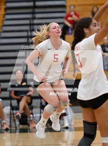 Thumbnail 2 in Cathedral Catholic vs. Murrieta Valley (Dave Mohs Tournament) photogallery.