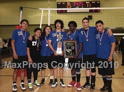Thumbnail 3 in Foshay Learning Center vs. Elizabeth Learning Center (CIF LA City Section D2 Final) photogallery.