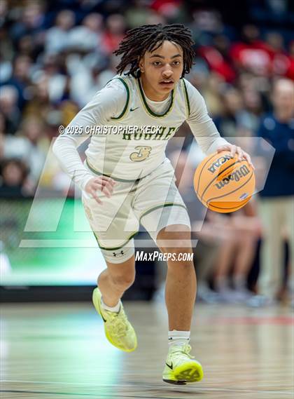 Thumbnail 3 in LANGSTON HUGHES vs. RIVER RIDGE (GHSA 5A FINALS) photogallery.