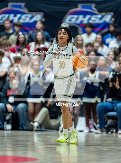 Thumbnail 2 in LANGSTON HUGHES vs. RIVER RIDGE (GHSA 5A FINALS) photogallery.