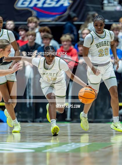 Thumbnail 2 in LANGSTON HUGHES vs. RIVER RIDGE (GHSA 5A FINALS) photogallery.