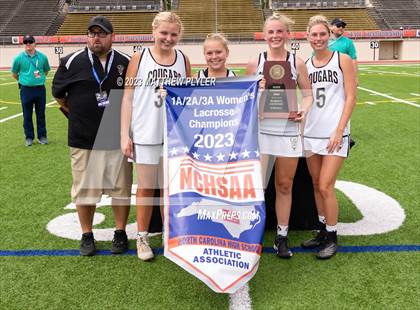 Thumbnail 2 in Bishop McGuinness vs. Croatan (NCHSAA 1A/2A/3A Final - Awards) photogallery.