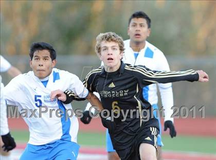 Thumbnail 3 in Barlow vs Bunnell (SWC Semifinal) photogallery.