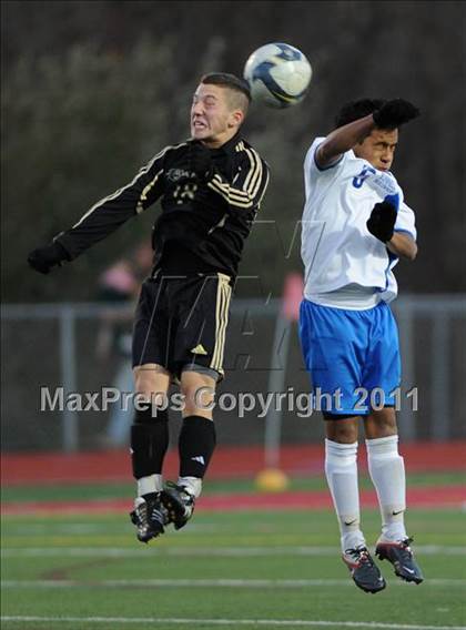 Thumbnail 2 in Barlow vs Bunnell (SWC Semifinal) photogallery.