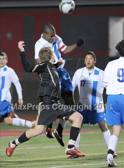 Thumbnail 3 in Barlow vs Bunnell (SWC Semifinal) photogallery.