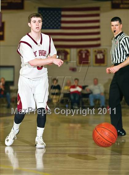 Thumbnail 2 in Newton North vs Boston College High (Comcast Officials Board 27 Tournament)  photogallery.