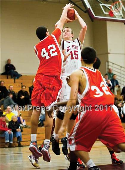 Thumbnail 3 in Newton North vs Boston College High (Comcast Officials Board 27 Tournament)  photogallery.