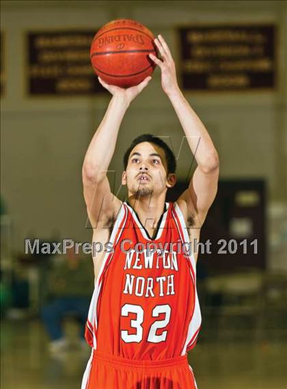 Thumbnail 3 in Newton North vs Boston College High (Comcast Officials Board 27 Tournament)  photogallery.