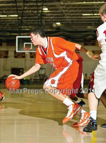 Thumbnail 1 in Newton North vs Boston College High (Comcast Officials Board 27 Tournament)  photogallery.