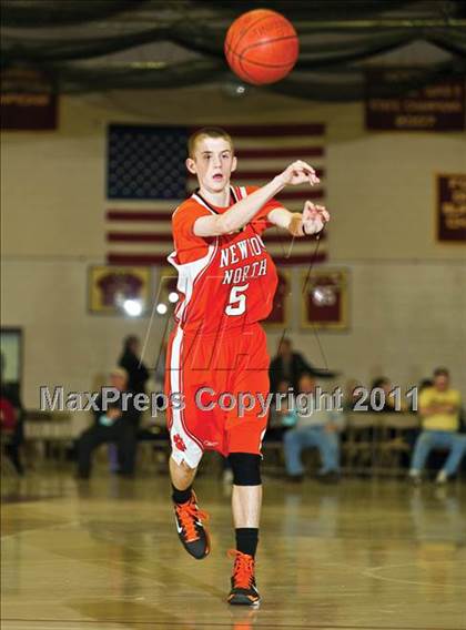 Thumbnail 1 in Newton North vs Boston College High (Comcast Officials Board 27 Tournament)  photogallery.