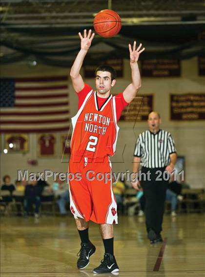 Thumbnail 3 in Newton North vs Boston College High (Comcast Officials Board 27 Tournament)  photogallery.