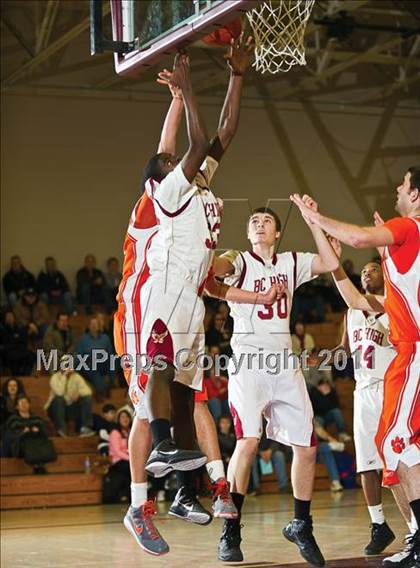 Thumbnail 2 in Newton North vs Boston College High (Comcast Officials Board 27 Tournament)  photogallery.
