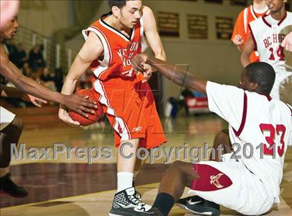 Thumbnail 2 in Newton North vs Boston College High (Comcast Officials Board 27 Tournament)  photogallery.